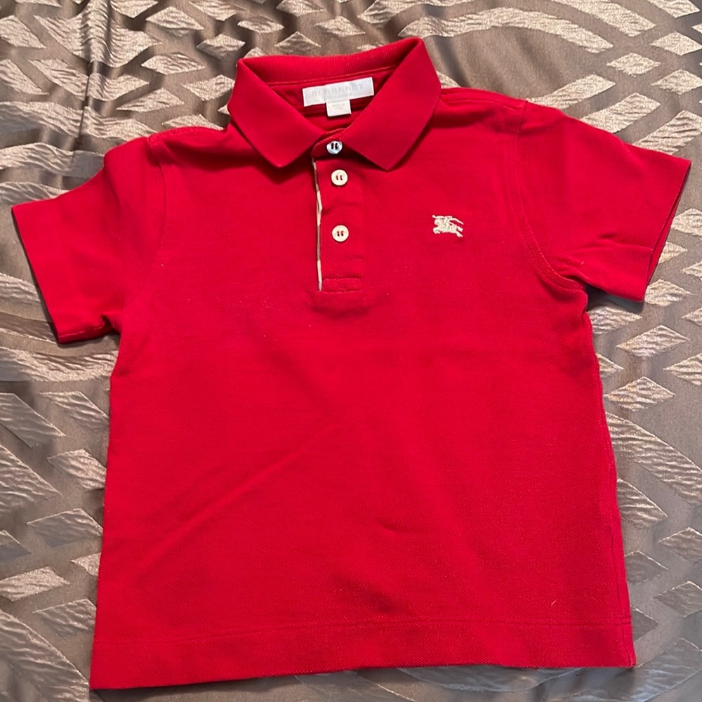 Boys Burberry Polo